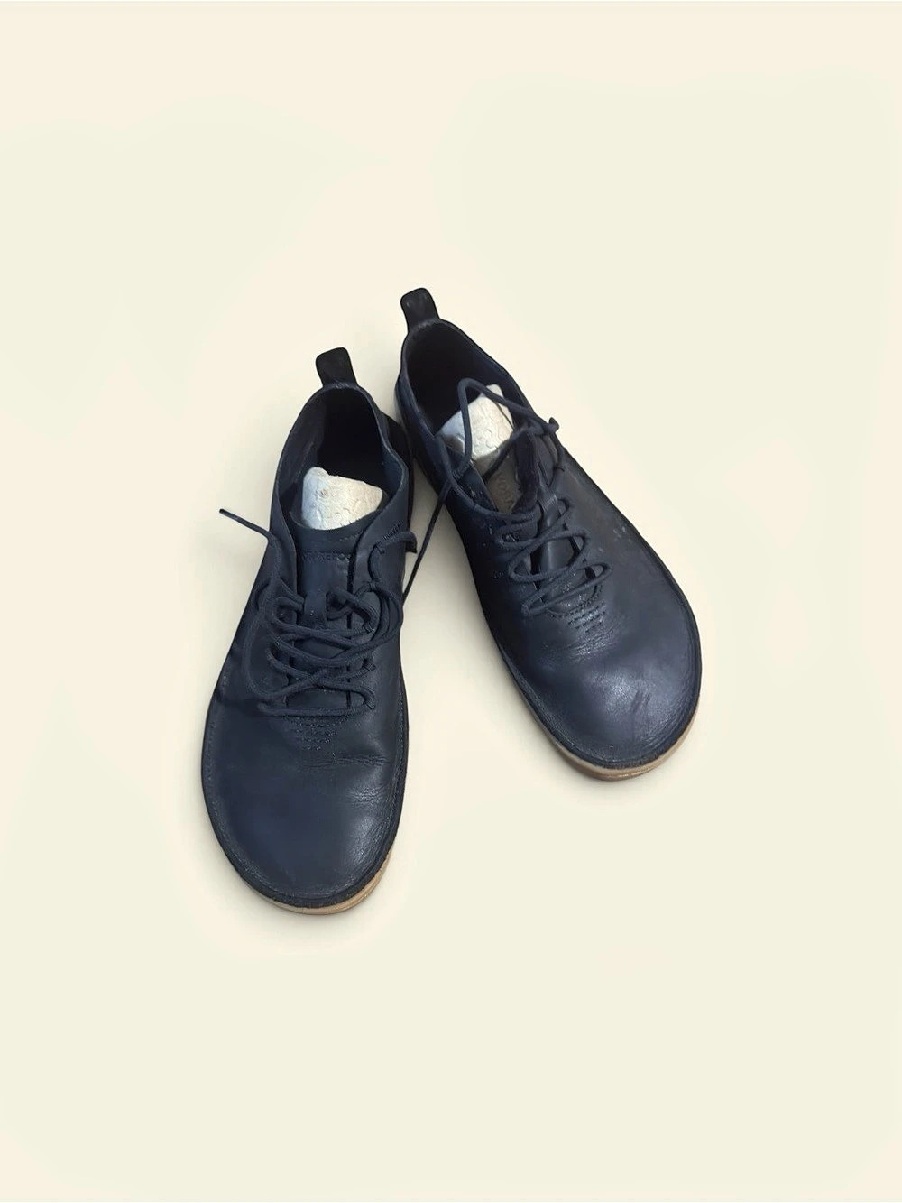 Vivobarefoot Addis Black Lace-Up Sneakers